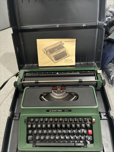 Silver reed 500 - reed, portable