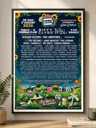 Kendal calling 2026 - kendal, line