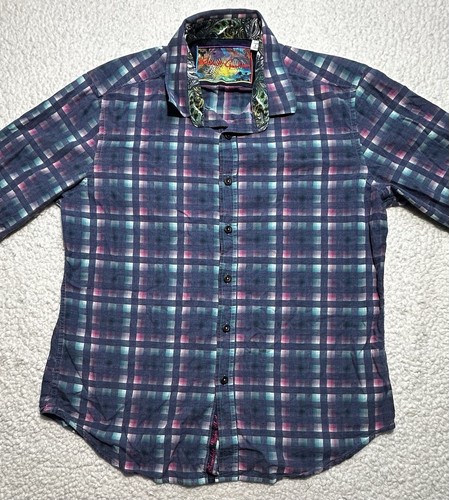 Robert graham shirt mens - graham, l