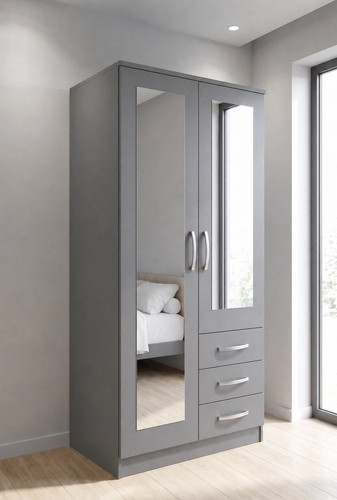 Pre built door wardrobe - -,
