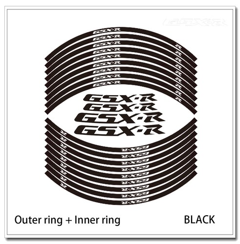 Wheel hub rim - decorative, decal