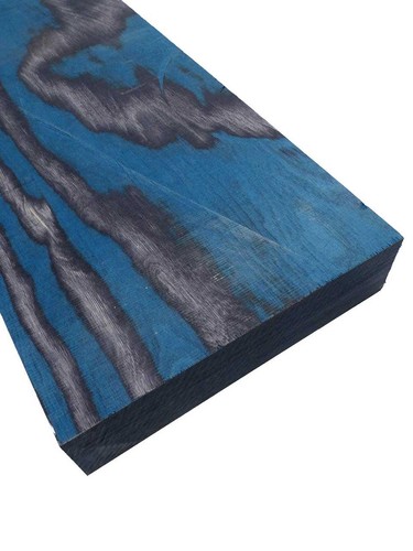 Blue devil burl wood - blue,