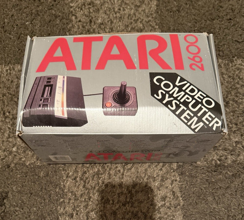 Atari 2600 home console black - home,