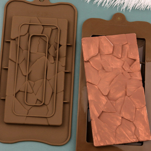 100 silicone chocolate - 3d,