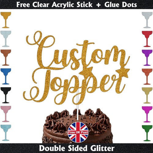 Custom personalised glitter - custom,