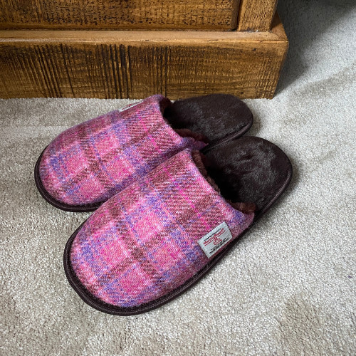 Slippers harris tweed - harris, colour
