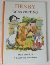 VINTAGE LARGE FORMAT 1975 BLACKBERRY FARM BOOK - HENRY GOES VISITING-WITH ISSUES