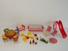 LUNDBY SWEDEN CAROLINES HOUSE DOLLS HOUSE FURNITURE ACCESSORIES JOB LOT c1960/70