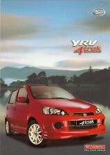 Daihatsu YRV 1.3 4trak 2001-2005 UK Market Foldout Sales Brochure