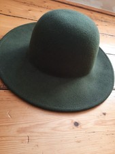 National Trust Ladies Green 100% Wool Felt Hat Medium/Large BNWT *Xmas Gift*
