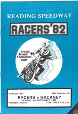 READING V HACKNEY 6/9/1982