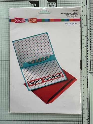 Stampendous gift card and - a2,