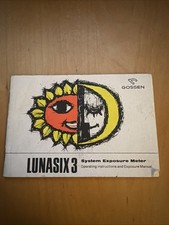 Gossen Lunasix 3 System