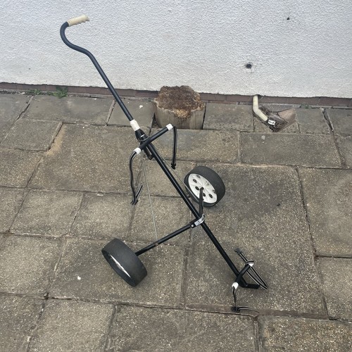 Titleist wheel golf trolley - 2,