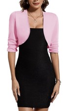 MINTLIMIT Women Pink Bolero