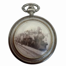 Silver Tone Quartz Analog