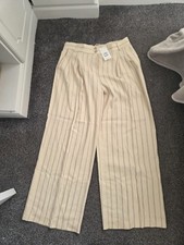 Next Tall Wide Linen Trouser