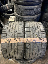 Pair Of 285 30 19 98Y Michelin Pilot Sport A/S 3+ Extra Load M+S 4mm-5mm 2017