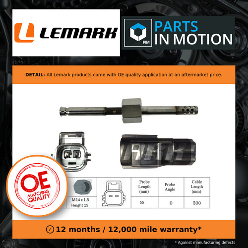 Exhaust temperature sensor - exhaust,