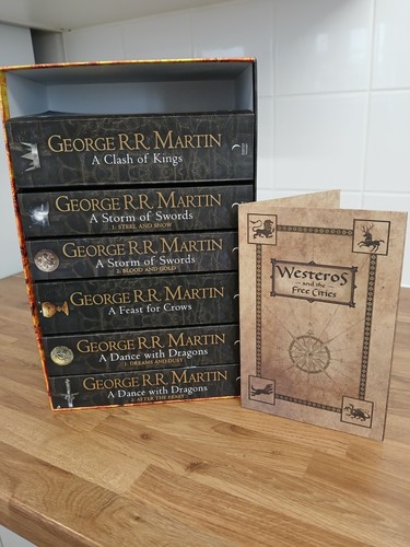 Game thrones books box - game, set