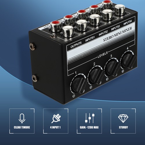 Audio mixer channel - audio, 4-channel