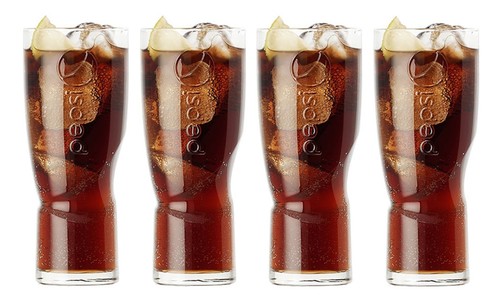 Pepsi iconic glasses - 4x,