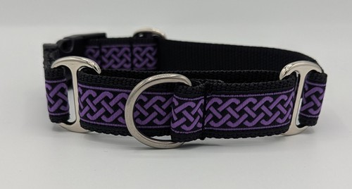 Purple celtic band martingale - celtic,