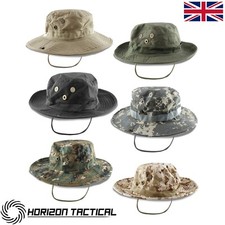 Camo Sun Hat Bucket Cargo Safari Bush Army Boonie Summer Fishing Hats Cap Mens