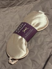 Glov Satin Sleeping Mask in Light Gold - Champagne Blindfold BNWT