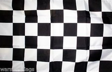 BLACK & WHITE CHECKERED FLAG