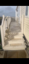 Caravan decking veranda - caravan,