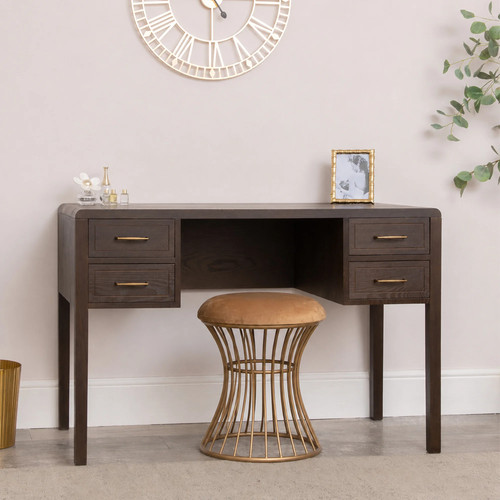 Dark wood drawer - 4,