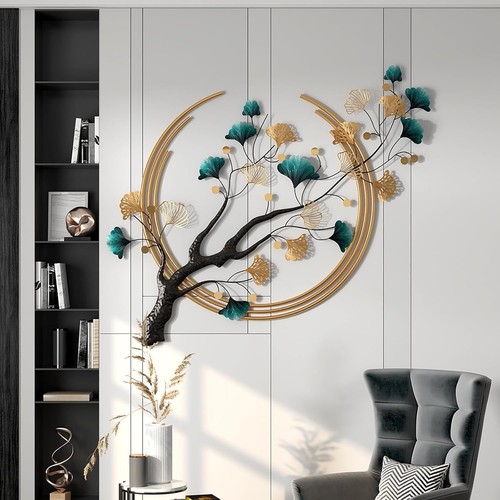 Ginkgo leaf metal - 3d,