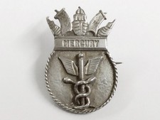 Vintage Silver Royal Navy HMS