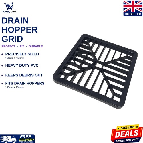 Drain hopper grid - hopper, pvc