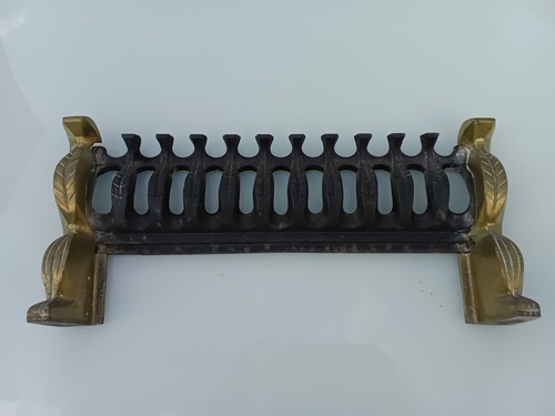 Cast iron fire - grate, for