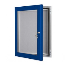Blue Outdoor Lockable Pin