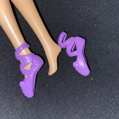 Barbie doll shoes purple - shoes,