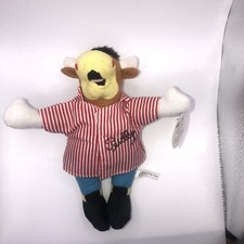 Bullseye Bully Plush Soft Toy, 2006, TV Darts Show, With Tag, 8", Collectable