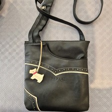 Radley Leather Crossbody Bag With Dog Charm