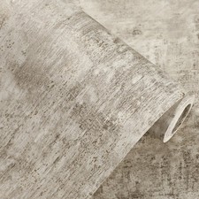 Industrial Concrete Textured Grey Wallpaper Glitter Metallic Cement Wall Paper