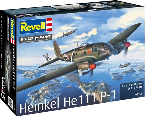 Revell 72nd scale - scale, heinkel