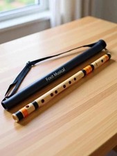 Bamboo Flute  C Natural 7 Hole