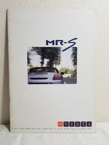 Toyota mrs catalog - mrs,