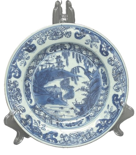 Antique 18thc chinese blue - 18thc, &