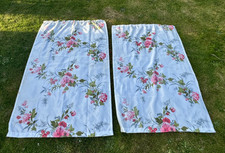1950s 1960s Floral Curtains