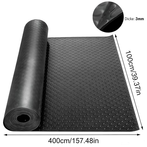 Durable rubber flooring mat - rubber,