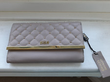 Biba Taupe Leather Purse/wallet  with 2 zipped sections, new, unwanted gift