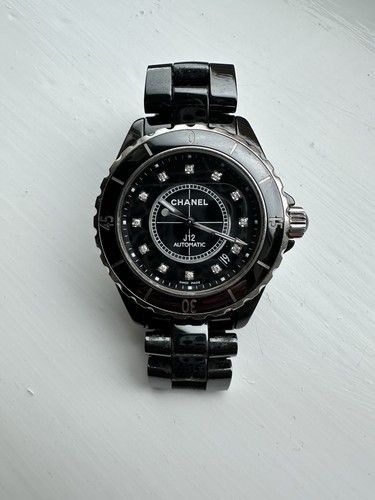 Chanel j12 h1626 - chanel, black