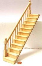 Dolls house wooden - house, staircase